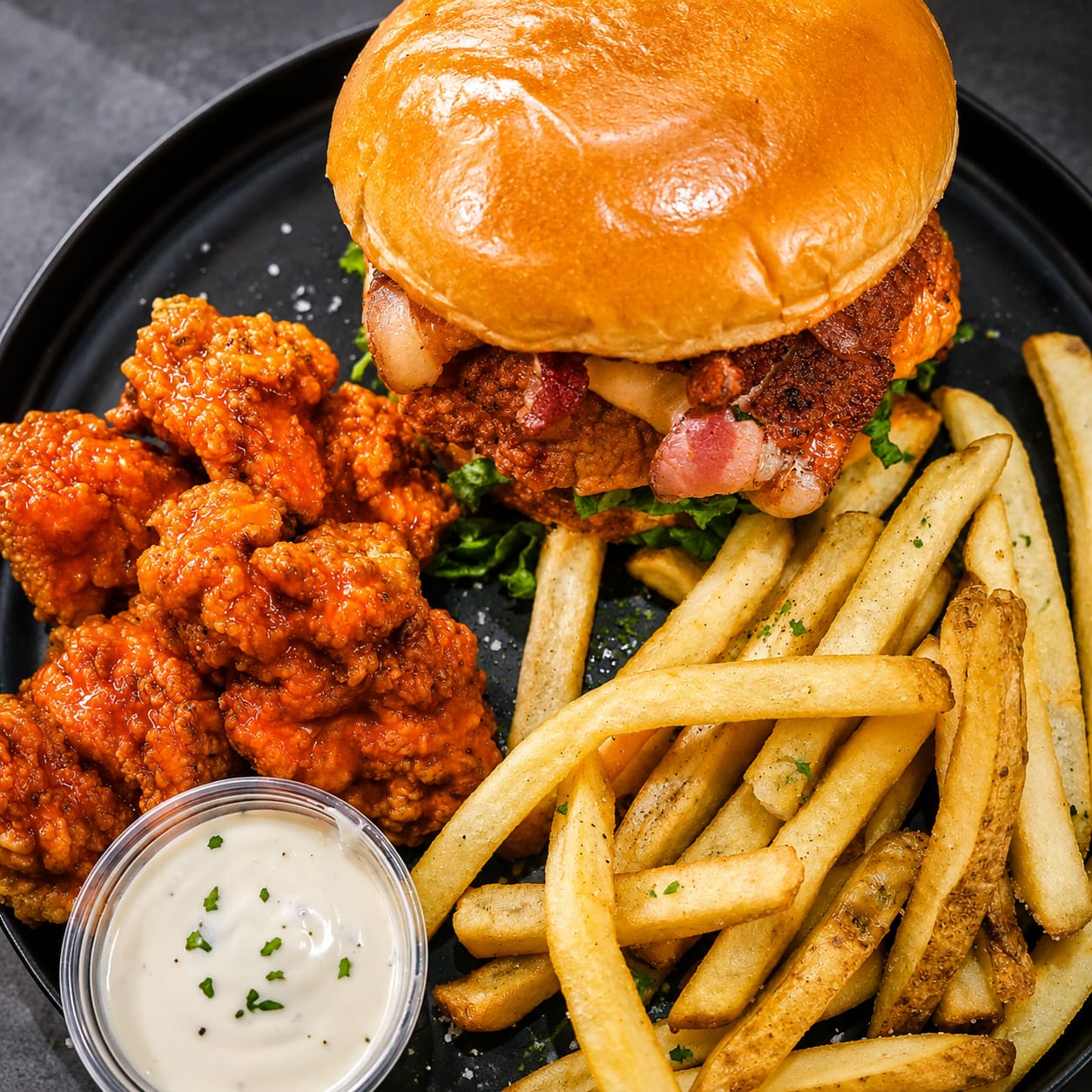 Combo Fat Burger